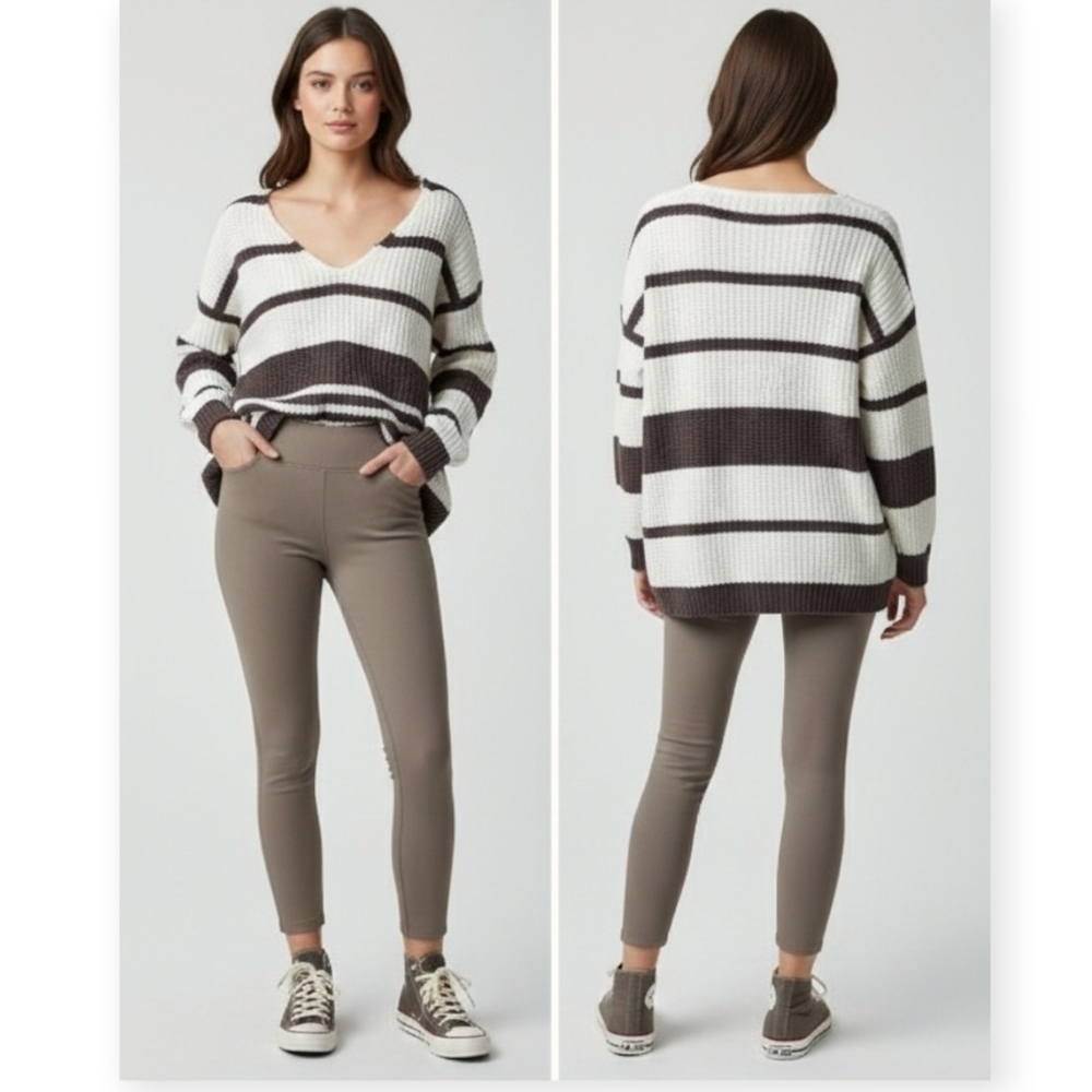 SUZY SHIER• Vintage Oversized Knit Sweater • XS (S/M FIT)